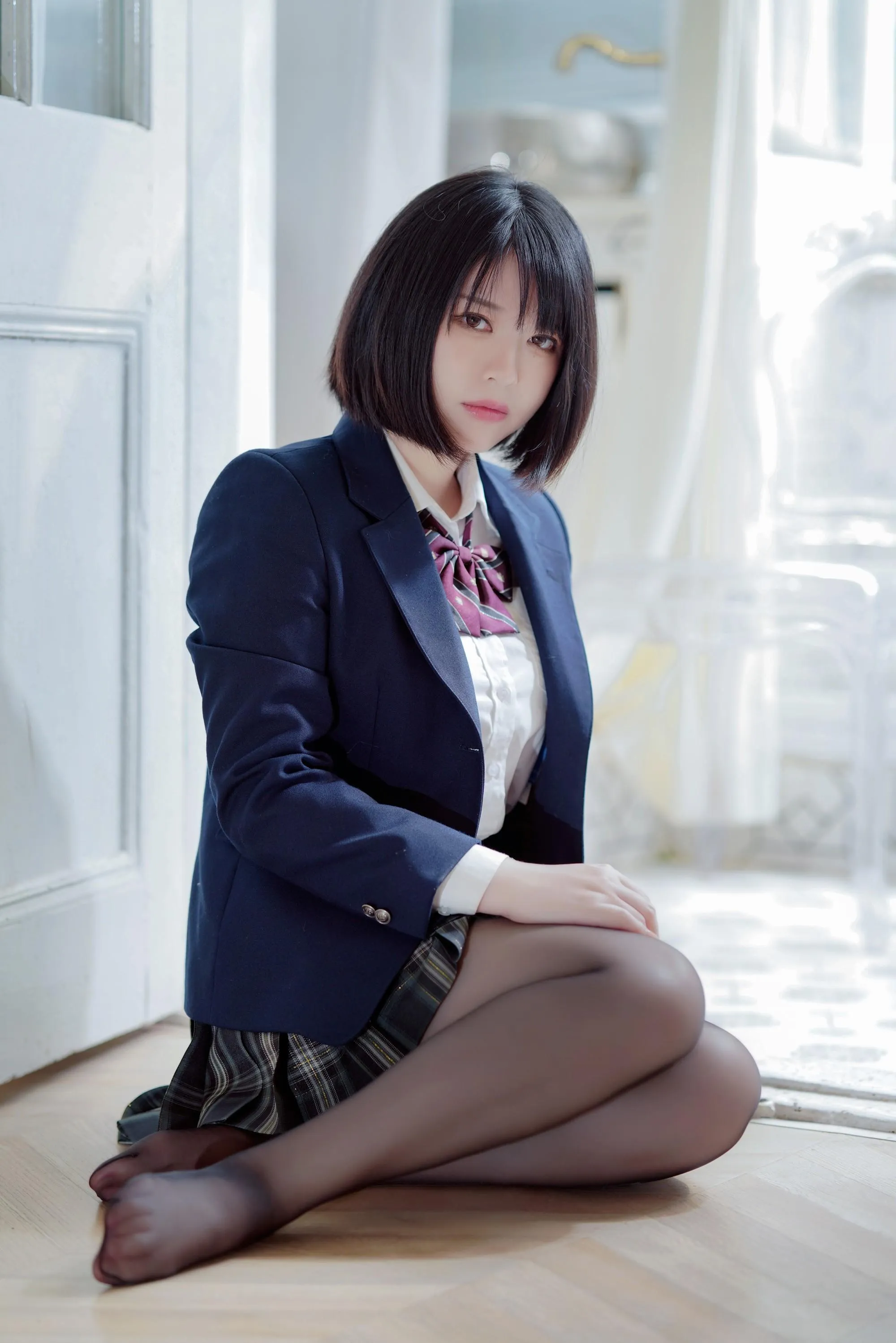 半半子 – NO.46 彼女の制服姿が好き [54P]插图8